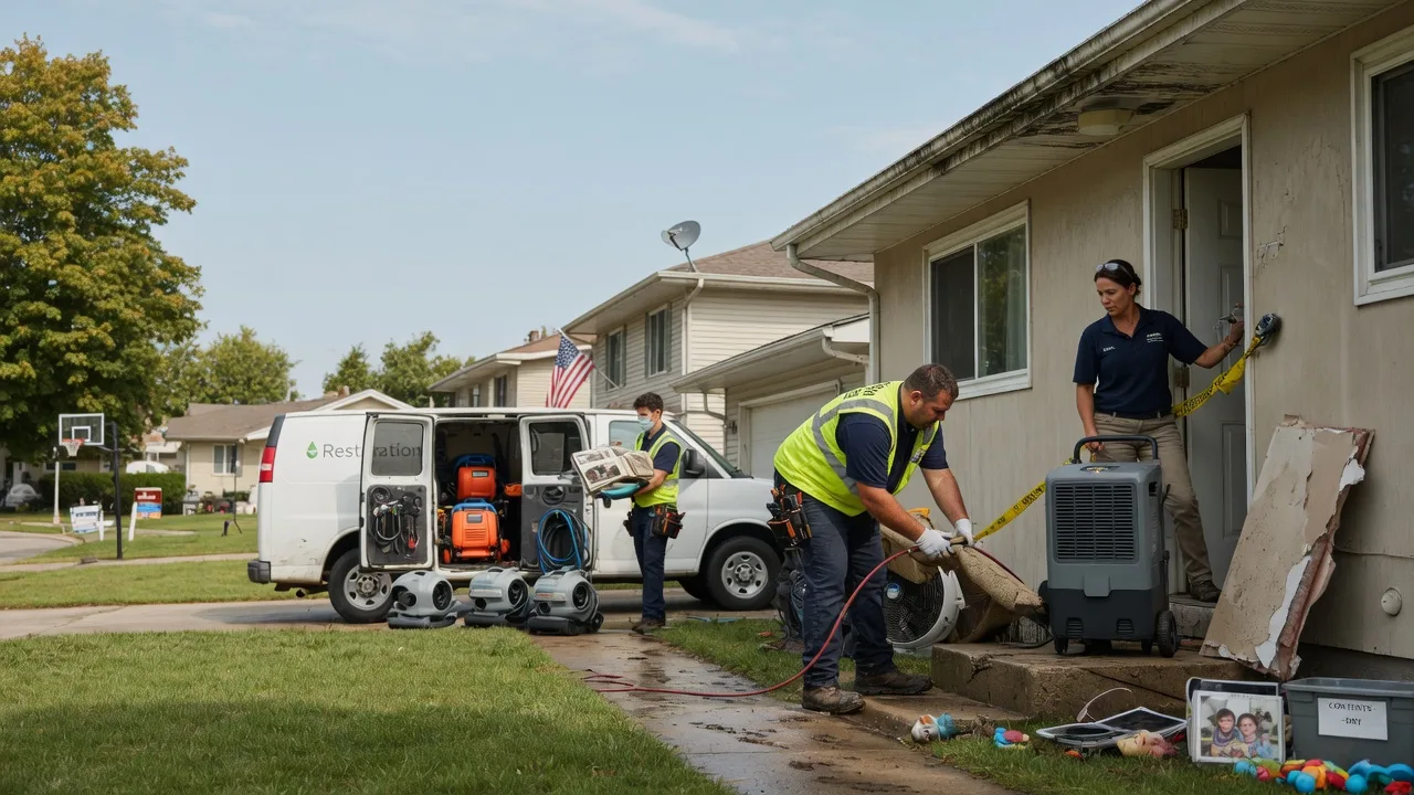 Water Damage Restoration in Mulliken, MI near me